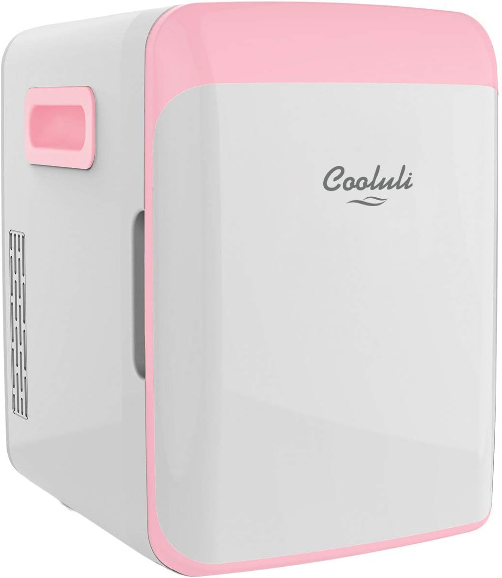 Cooluli 10L Mini Fridge for Bedroom, Office, and Dorm Use