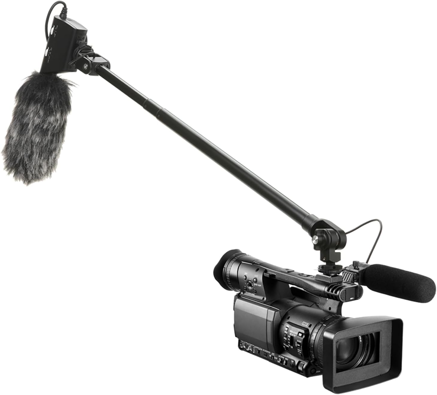 ULANZI ZJ08 Extendable Cold Shoe Mic Arm for Clean Setup