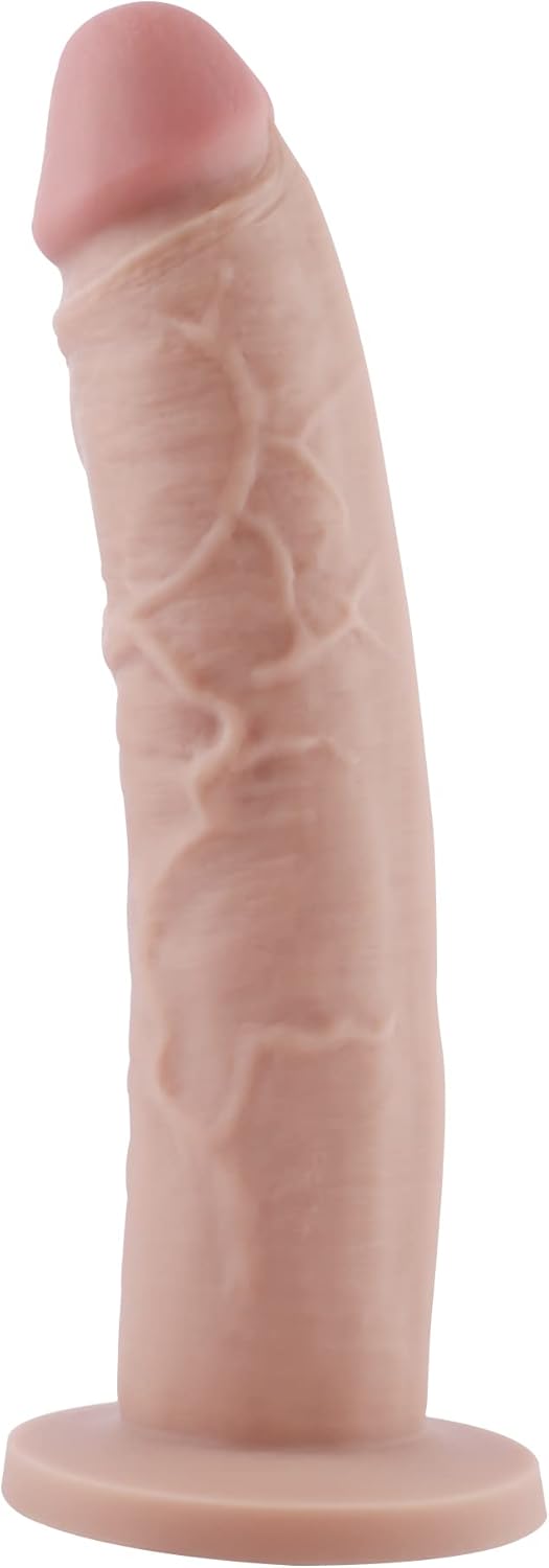 Hismith 10.2 in Silicone Dildo with Curved Design and Veins
