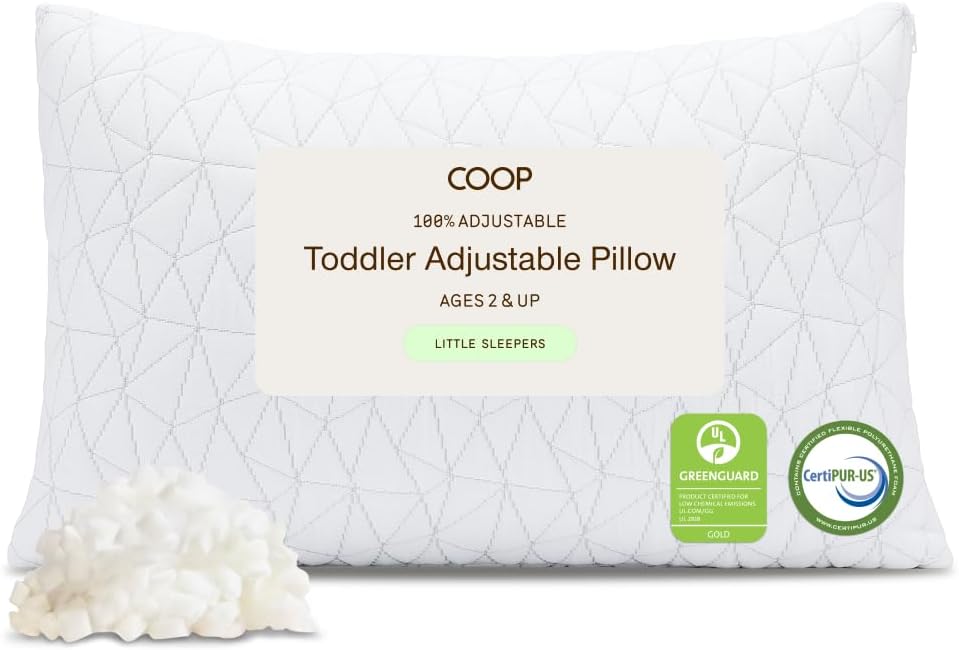 Coop Home Goods Original Toddler Adjustable Pillow Review