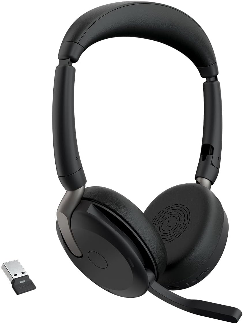 Jabra Evolve2 65 Flex - ClearVoice Noise-Cancelling