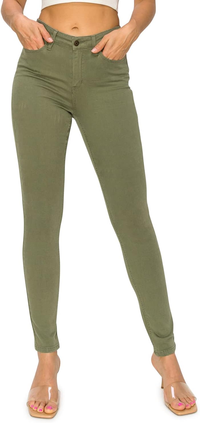 Everyday Garment-Dyed Skinny Jeans for Women - Soft Stretchy Fit
