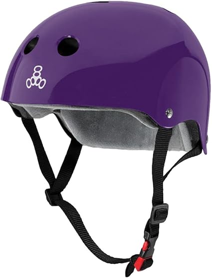 Triple Eight Certified Sweatsaver Helmet for Skateboarding and BMX