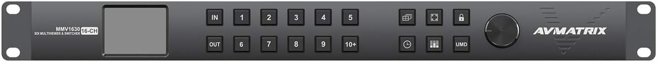 AVMATRIX MMV1630 Compact 16-Channel 3G-SDI Multiviewer Review