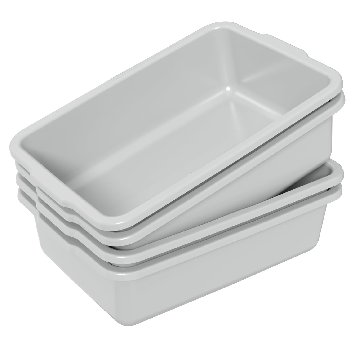 35 L Large Bus Tubs for Commercial Use - Durable Plastic Bins