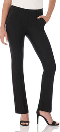 Rekucci Women's Ease into Comfort Classic Bootcut Pant (Style D3ZY)