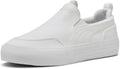PUMA Court Classic Vulc Slip On Shoes for Men White 11.5 - Easy