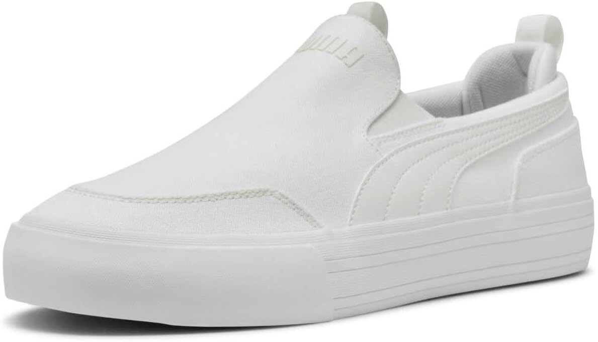 PUMA Men's Court Classic Vulc Slip On Shoes for Effortless Style
