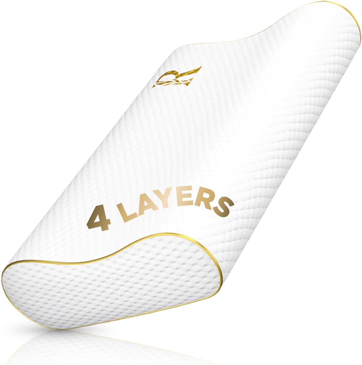 Memory Foam Pillow for Neck Pain Relief and Comfort