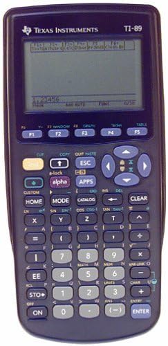 Texas Instruments TI-89 Advanced Graphing Calculator Review