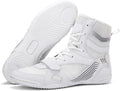 Men's Boxing Shoes High Top Wrestling Sneakers - Lightweight Grip