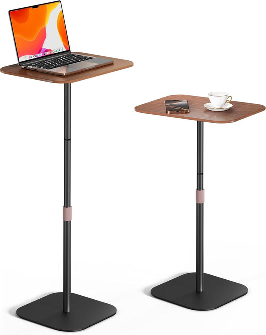 SupeDesk: Adjustable Laptop & Projector Stand with Side Table