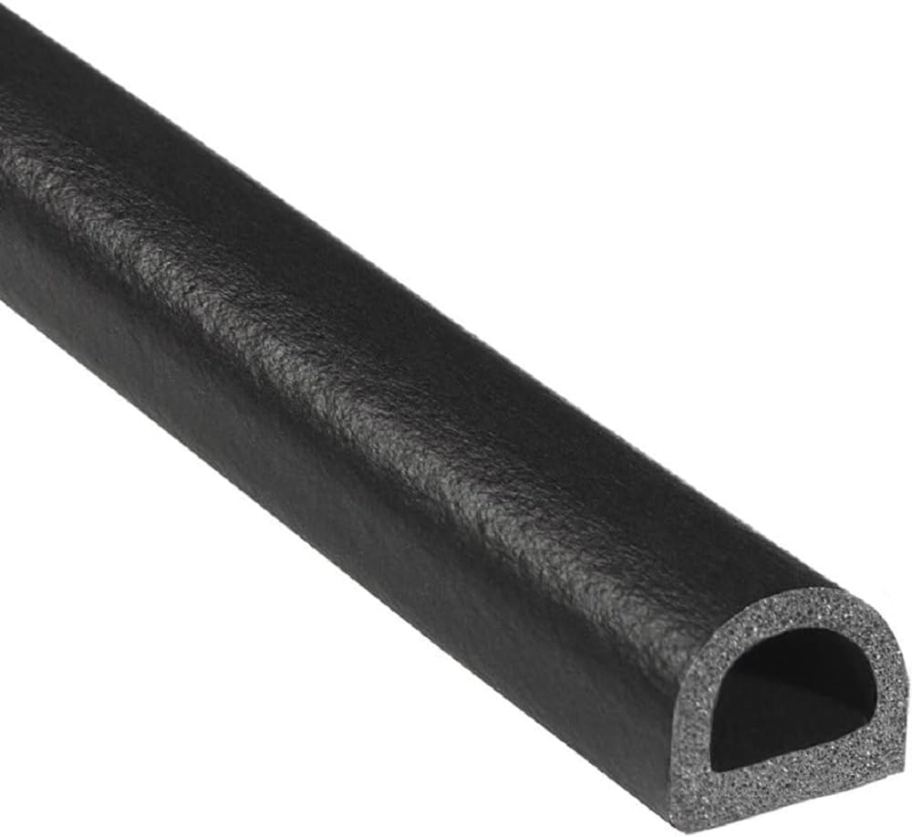 Trim-Lok D-Shaped Rubber Seal for Weatherproofing Vehicles
