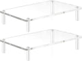 YestBuy Acrylic Monitor Stand Riser for Ergonomic Desk Setup