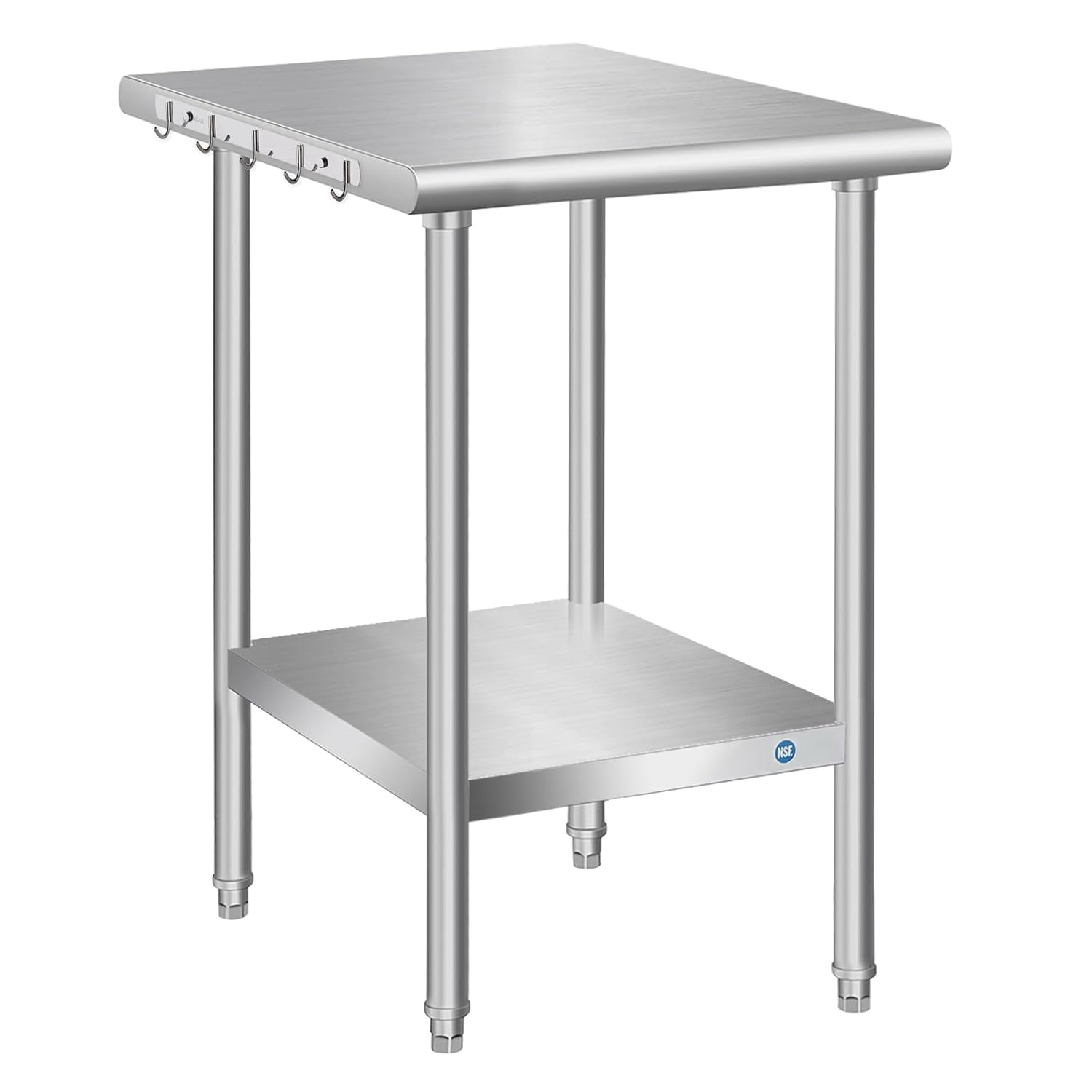 Stainless Steel Table for Prep & Work, Durable Kitchen Table