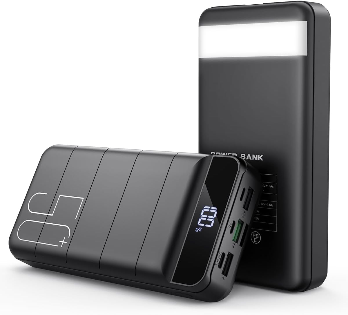 Power Bank Fast Charging 50000mAh - 22.5W Portable Charger