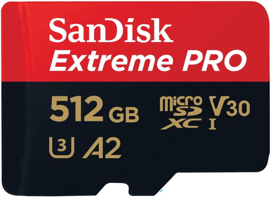 SanDisk Extreme PRO 512GB Memory Card: Lightning-Fast Transfers!