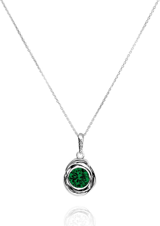 925 Sterling Silver Necklace for Women - Vintage Design Jewelry