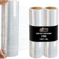 GORILLA GRIP 500% Stretch Film Heavy Duty 2 Pack - Durable Protection
