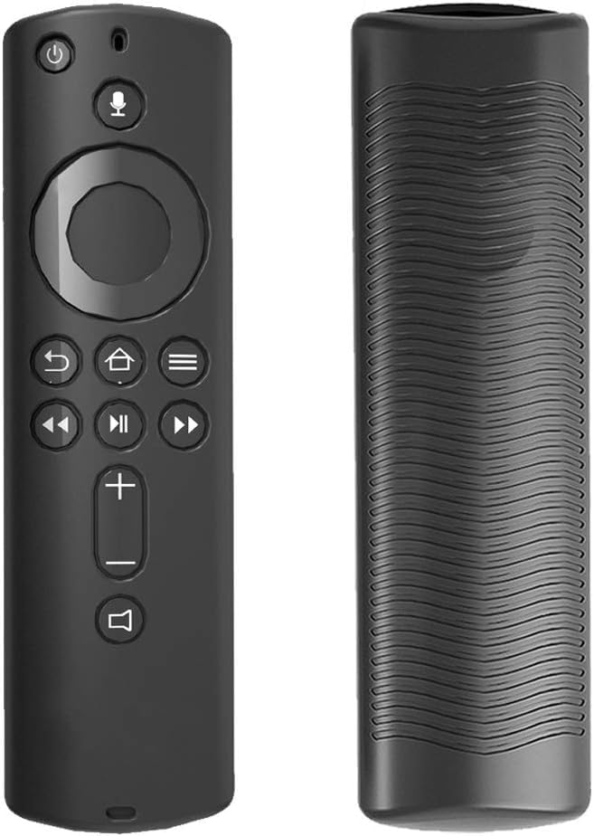 PurYupearl Protective Silicone Case for Fire TV Remote - Shockproof & Anti-Slip