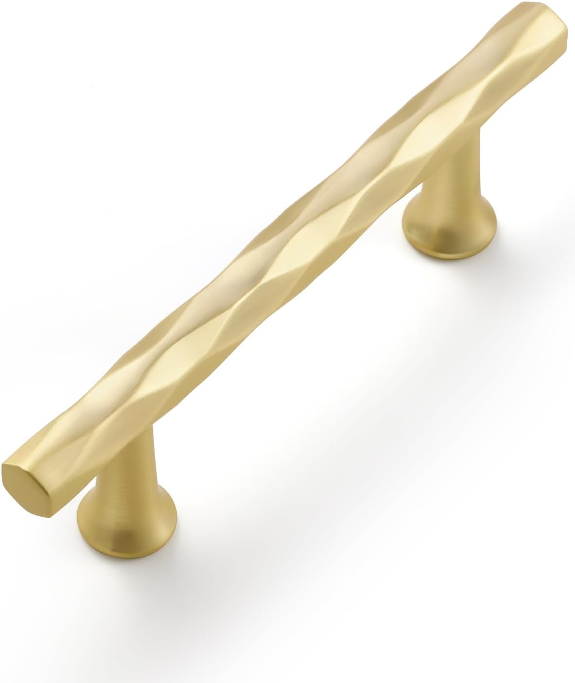 Brushed Gold Cabinet Pulls 3 Inch Hole Center Decorative Handles