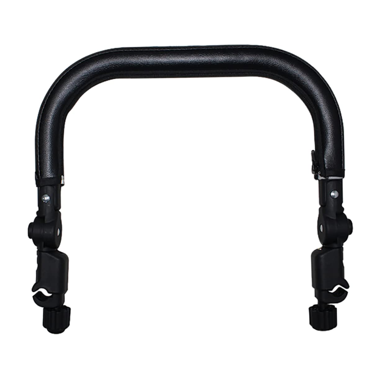 Stroller Bumper Handle Armrest Adjustable Detachable PU Leather