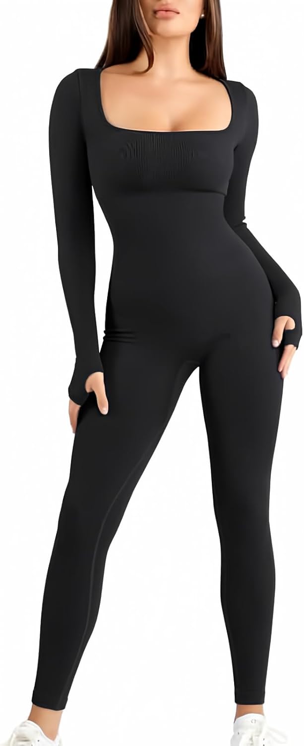 Popilush Jumpsuits for Women with Built-In Bra and Comfort