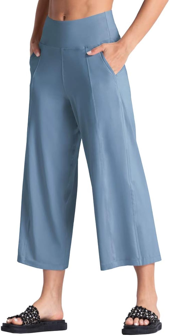THE GYM PEOPLE Womens' Yoga Pants with Pockets and Tummy Control