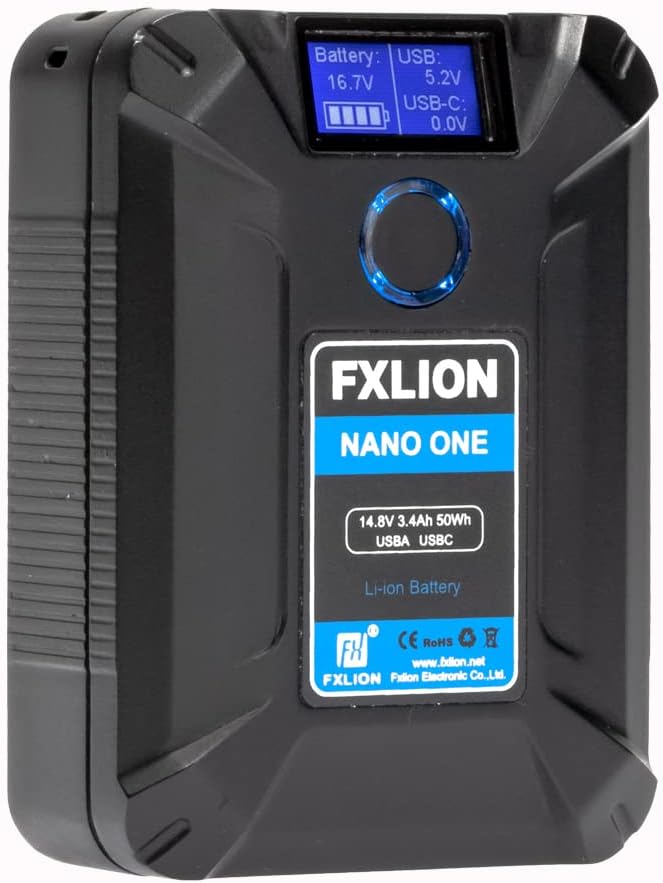 Nano ONE V Mount Battery 3400mAh: Compact Power Solution