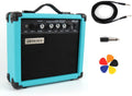 20W Portable Electric Blue Bass Guitar Mini Amp - Travel Practice