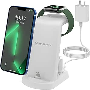 Wireless Charging Station 3 in 1 for Apple Devices - Fast & Safe