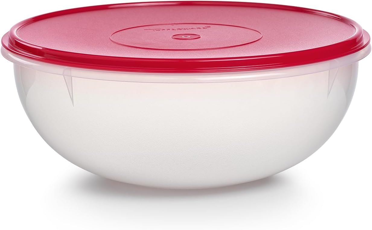 Tupperware Fix-N-Mix 1.7 Gallon Mixing Bowl with Airtight Lid