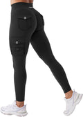 CoreFlex Workout Cargo Leggings with Pockets - Butt Lift (Style P6Z3)