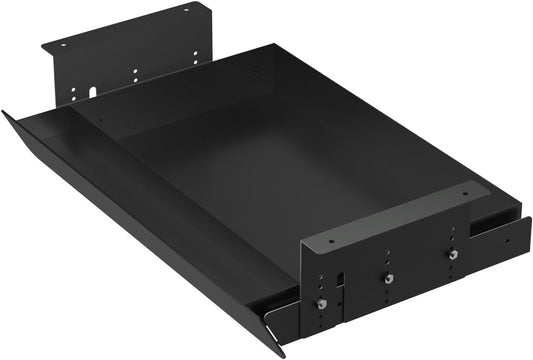 Gaxomo Adjustable Under Desk Sliding Drawer - Up to 3.5 Clearance - Height Adjustable