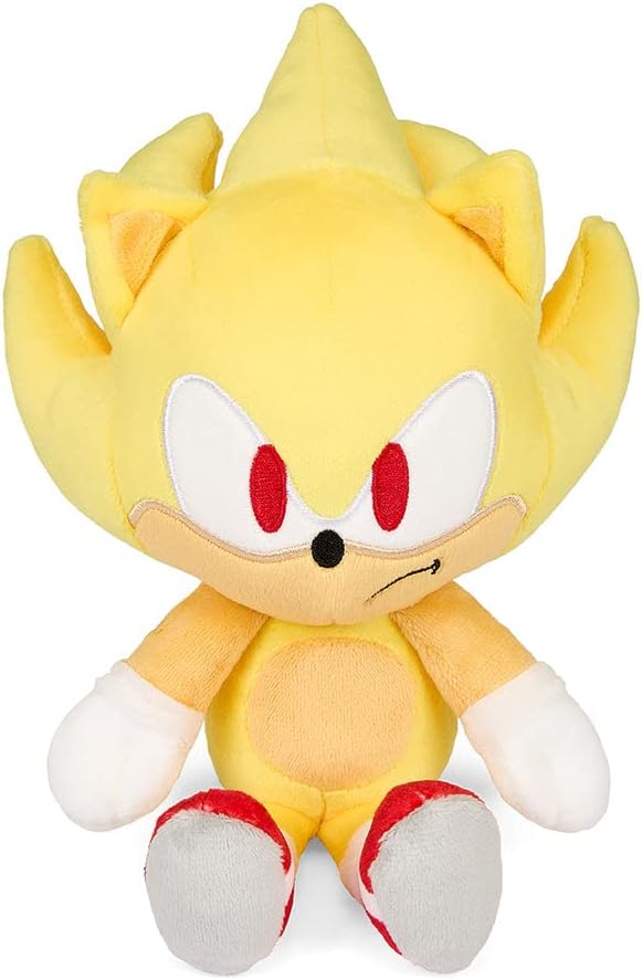 Kidrobot Super Sonic Plush 7.5 Inch - Sonic Speed!
