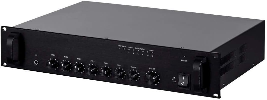 Monoprice Commercial Audio 60W 5ch Mixer Amp for Large Spaces