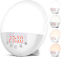 Wake Up Light Sunrise Alarm Clock 10000 Lux UV Free - Gentle Wake