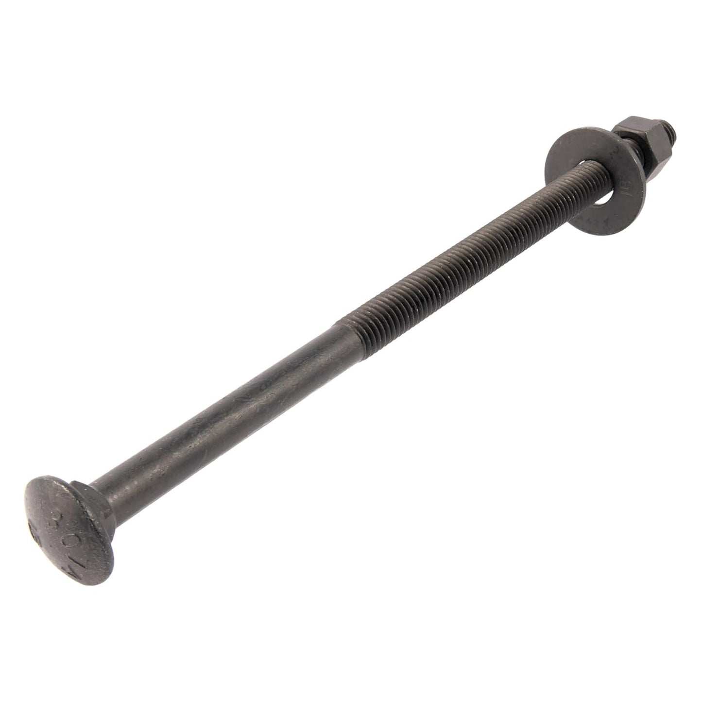1/2 in. x 10 in. Black Carriage Bolt Kit for Heavy Duty Use