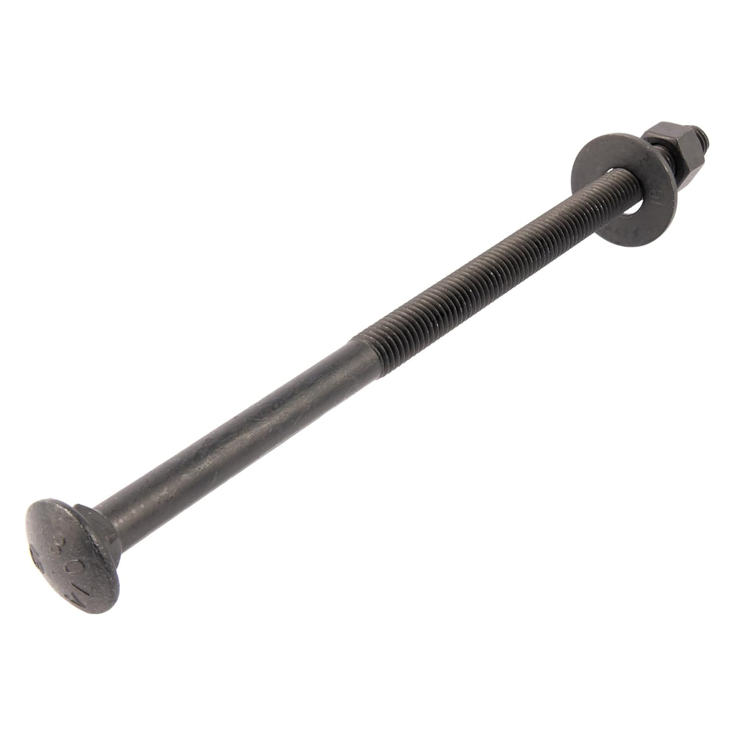 1/2 in. x 10 in. Black Carriage Bolt Kit for Heavy Duty Use