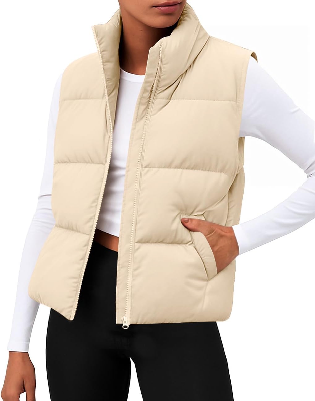 Lightweight Women Puffer Vest for Stylish Winter Warmth