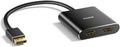 4K@60Hz DisplayPort to Dual HDMI Adapter for Enhanced Productivity