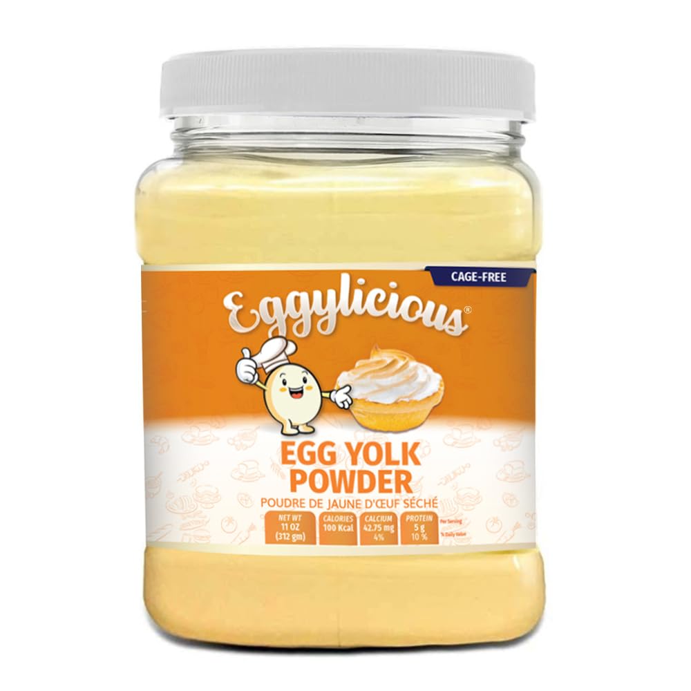 Cage-Free Egg Yolk Powder for Smoothies, Baking, and Sauces
