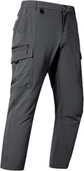 Men's Cargo Hiking Pants with 7 Pockets - Quick Dry Stretch