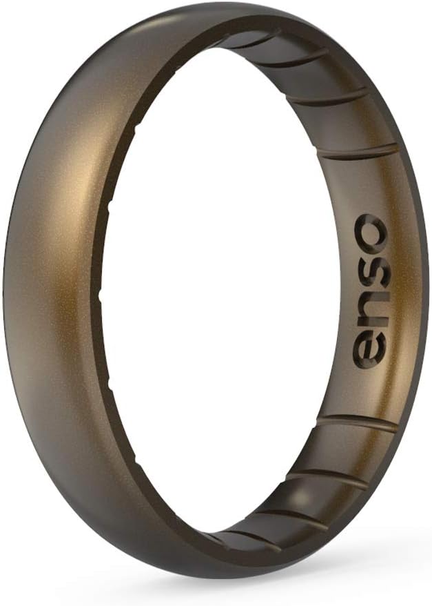 Enso Rings Thin Elements Silicone Ring for Stackable Style