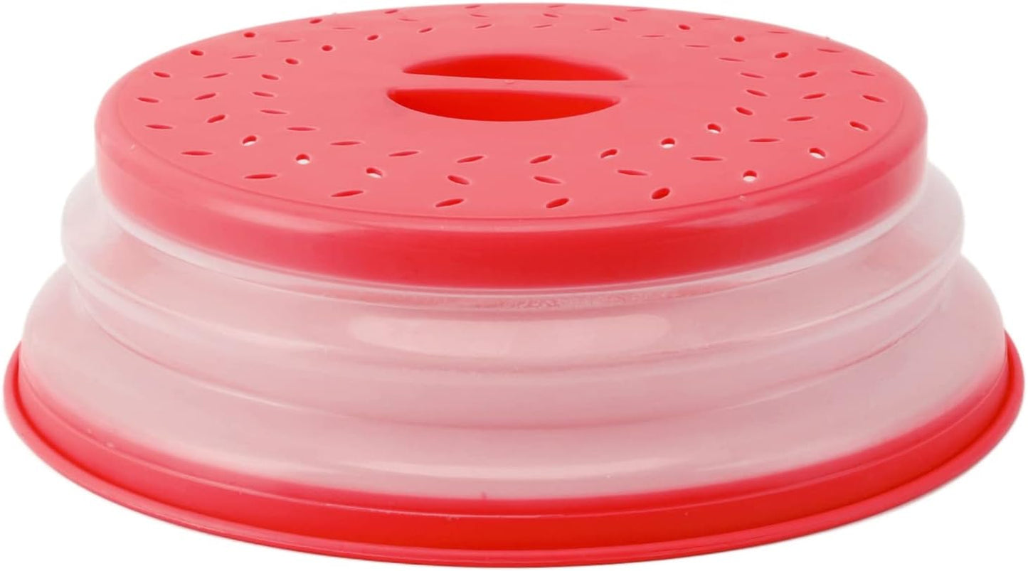Vented Microwave Splatter Cover - Keep Food Mess-Free!
