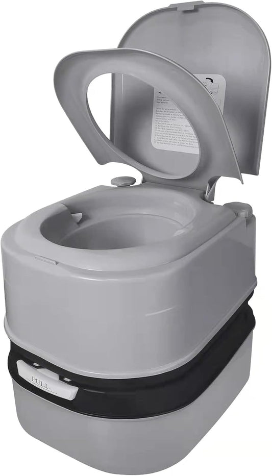 Mupera 6.4 Gallon Portable Toilet for RV Camping & Outdoors