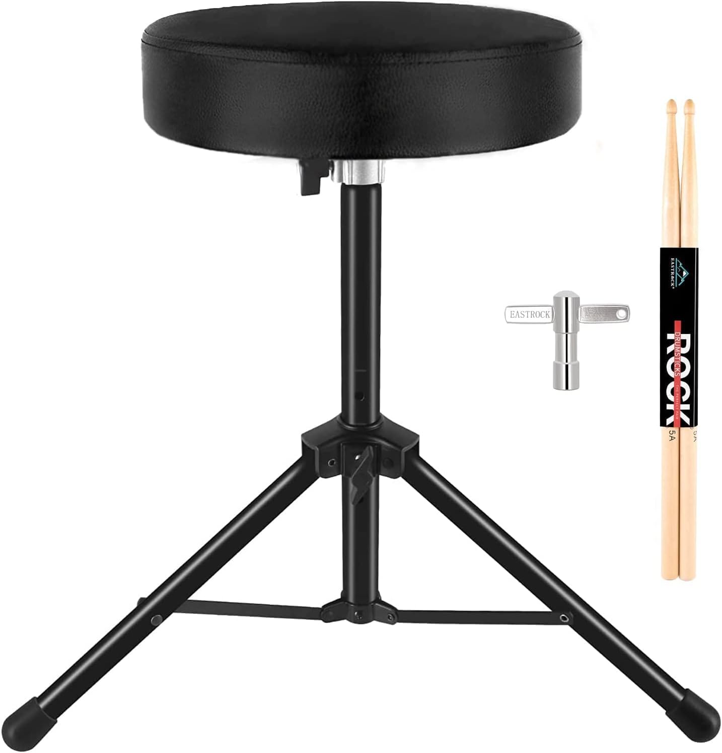 EASTROCK Drum Throne: Comfortable Padded Drum Seat for All