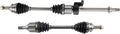 TRQ Front CV Axle Shaft Assembly Set Compatible with 2002-2008 Mini