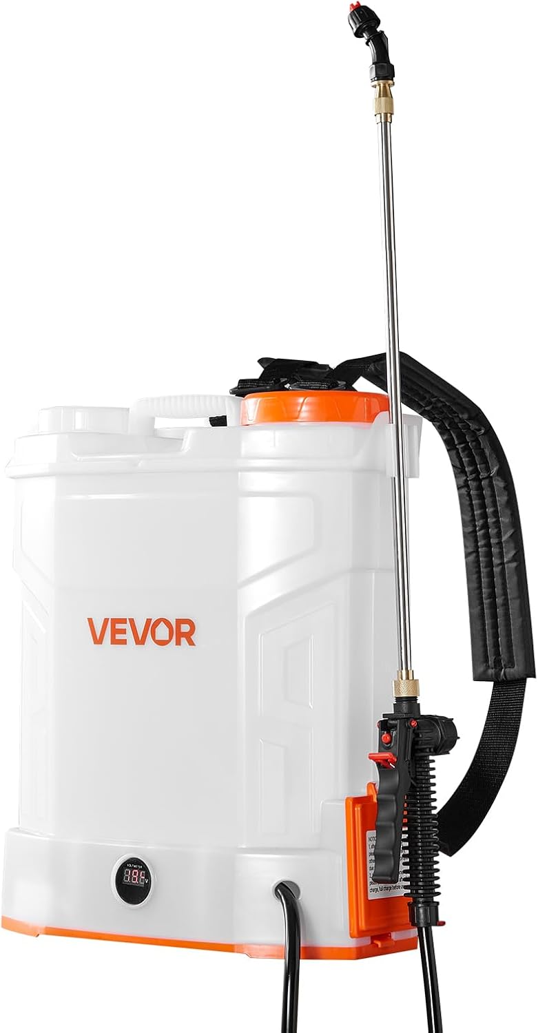 VEVOR Battery Powered Backpack Sprayer for Efficient Gardening