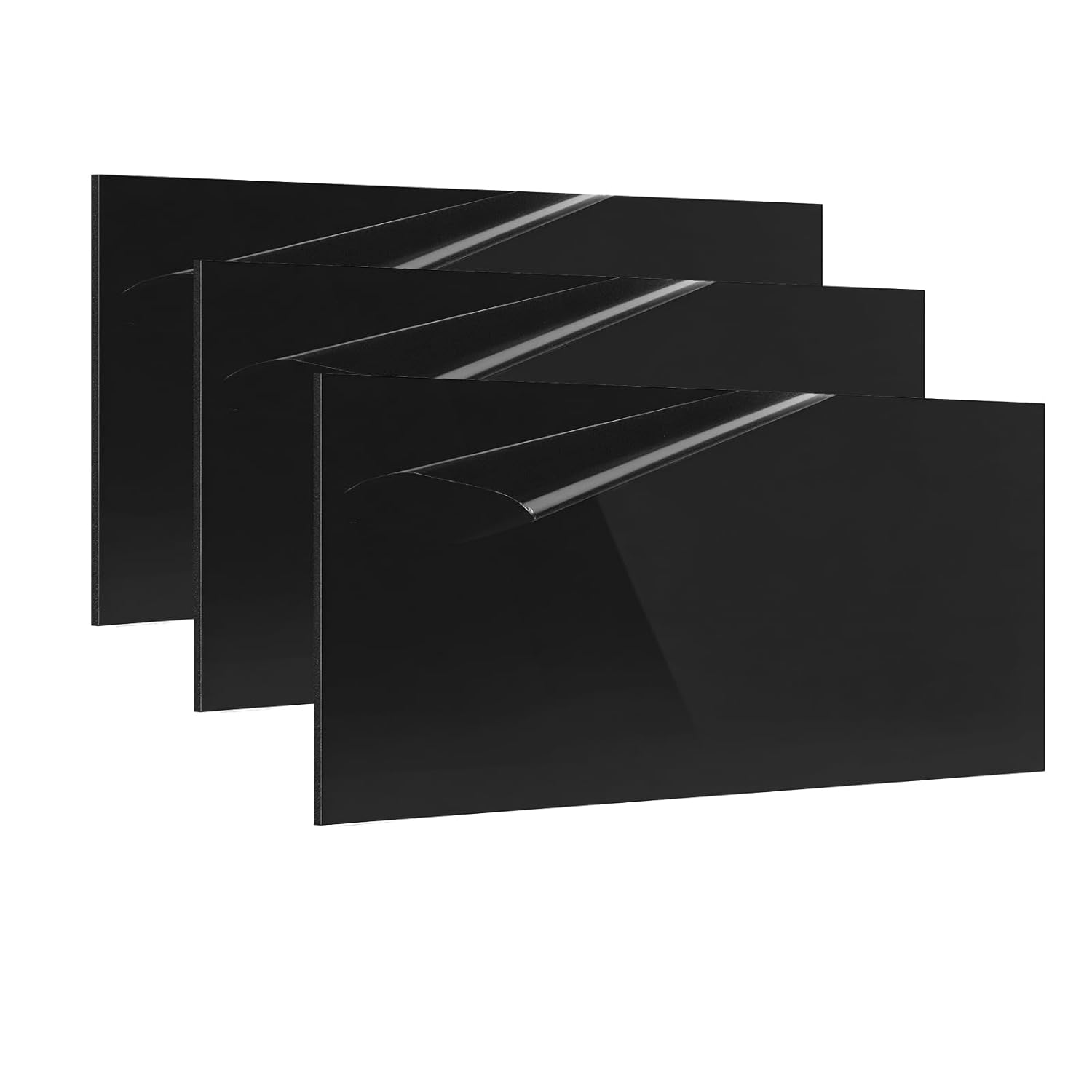 ABS Plastic Sheet 1/8 Inch Thick - Durable 3PACK for DIY Projects
